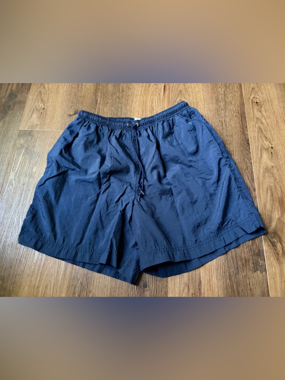 Vintage NIKE Womens Running Shorts Large 12-14 Nylon Jog Soccer 90s